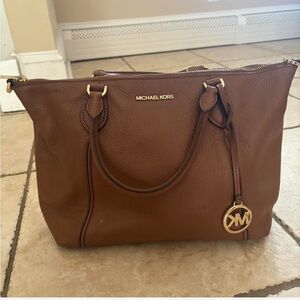 Michael Kors Tan Leather Handbag
